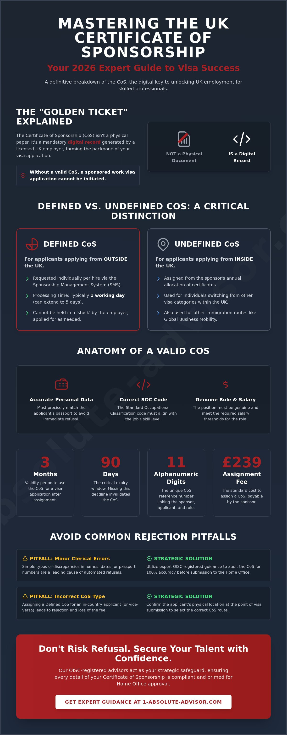 Certificate of Sponsorship (CoS) UK Explained: A 2026 Expert Guide